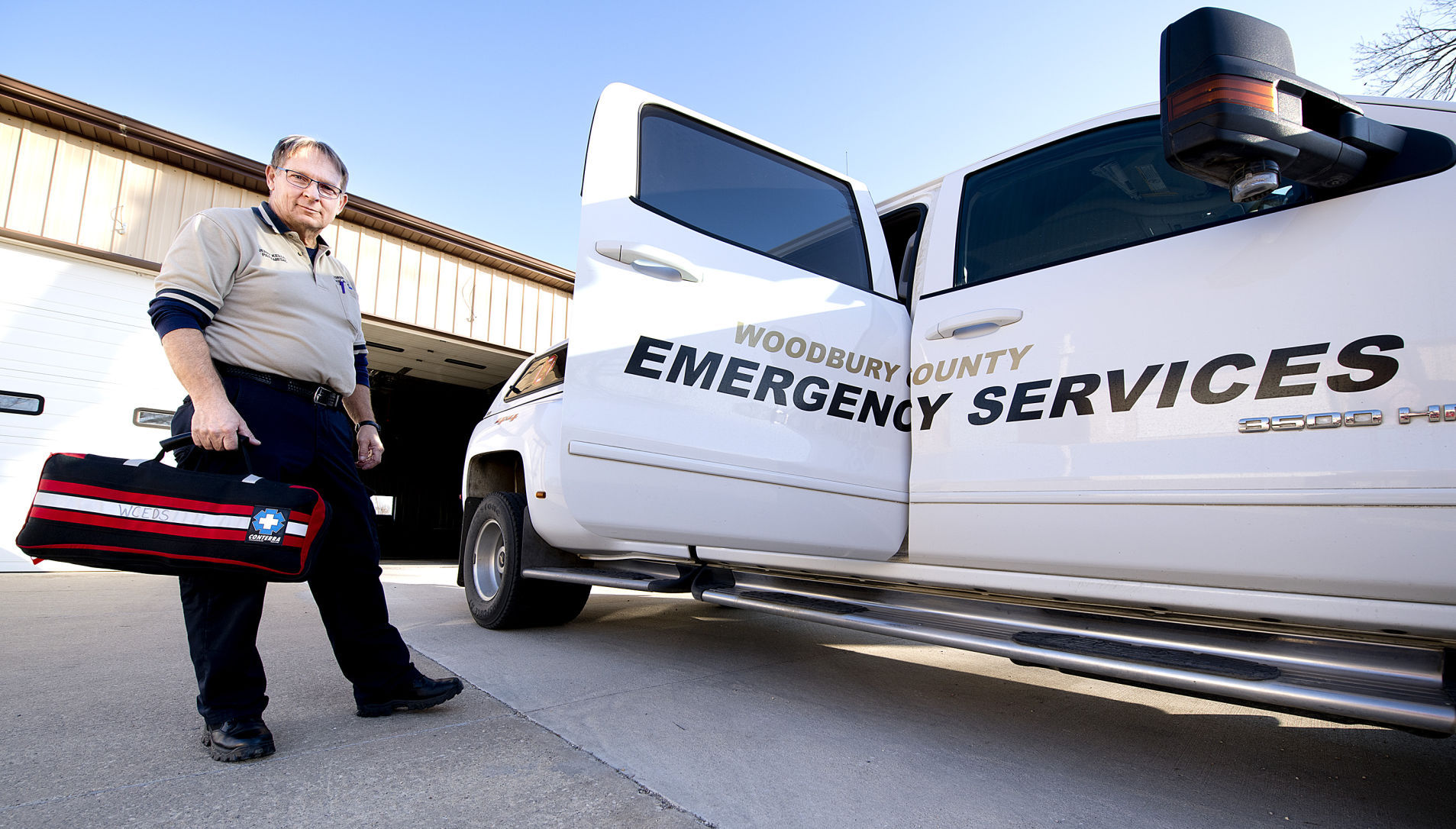 Rural Woodbury County paramedic